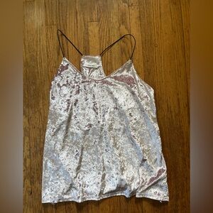 Mod Ref Pink Velvet Top